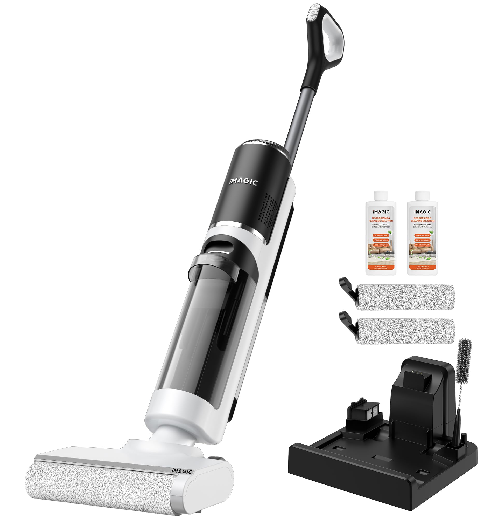 Imagic M3 Wet Dry Vacuum Cleaner, Cordless Vacuum Mop All In One For Hard Floors, Lightweight Floor Cleaner For Sticky Messes Wi
